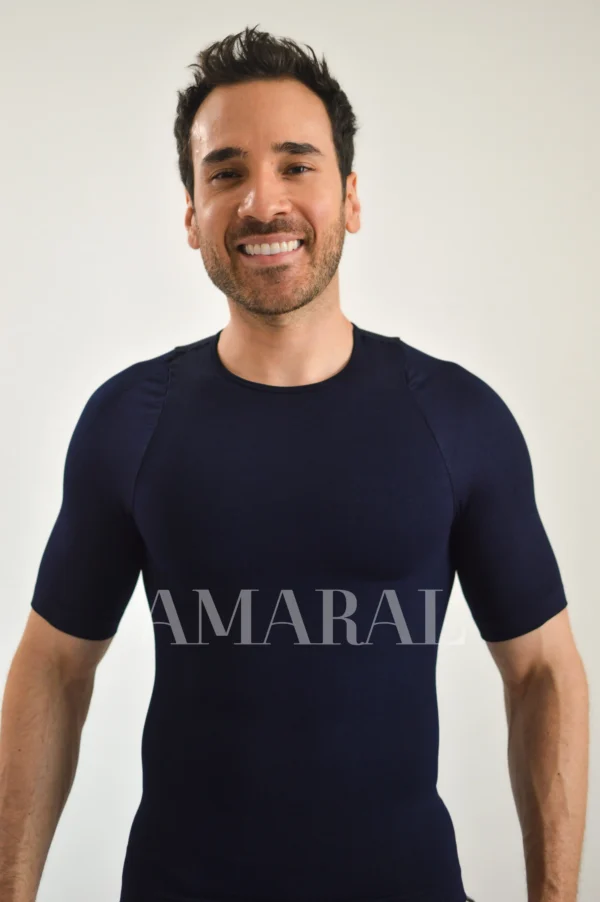 CAMISETA MODELADORA CUELLO REDONDO