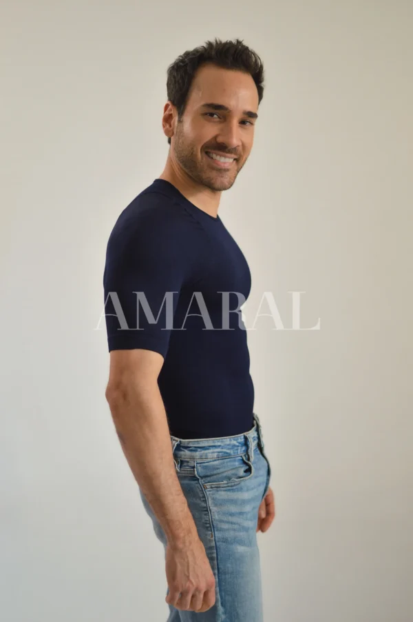 CAMISETA MODELADORA CUELLO REDONDO