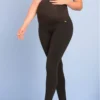 LEGGINGS MATERNOS CON CONTROL Y SOPORTE ABDOMINAL PARA EMBARAZO