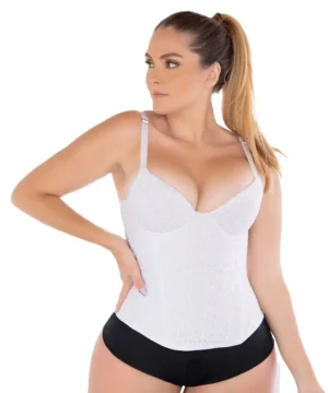 BRASIER TIPO CORSET DE ALTA COMPRESIÓN CON MOLDEO DE ABDOMEN