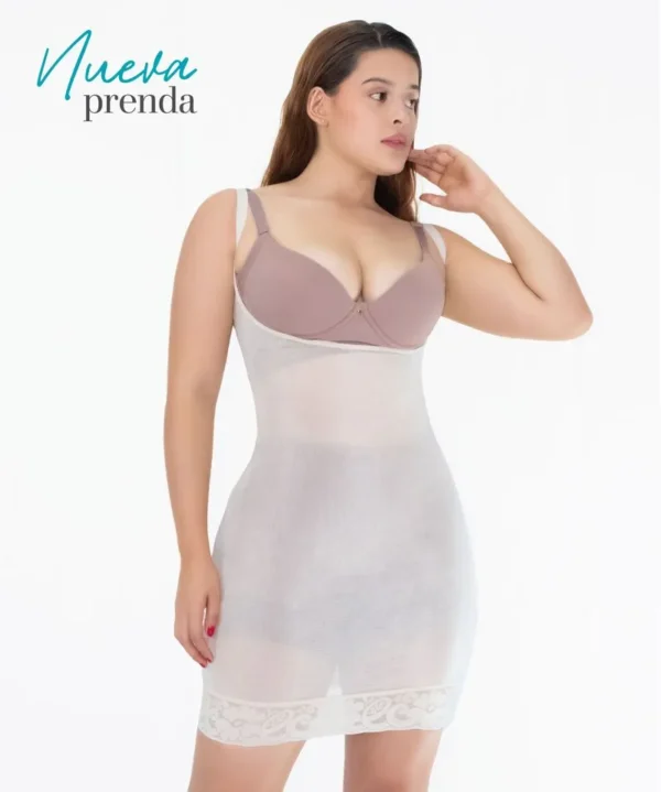 VESTIDO FAJA BUSTO LIBRE CON CONTROL INVISIBLE Y MOLDEADO LIGERO