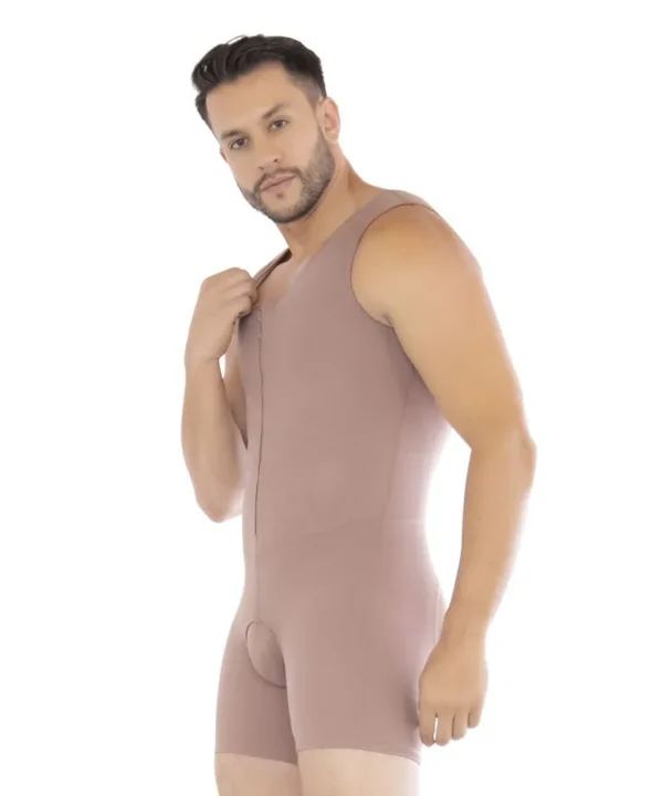 FAJA MASCULINA POSTQUIRÚRGICA DE ALTA COMPRESIÓN Y USO DIARIO